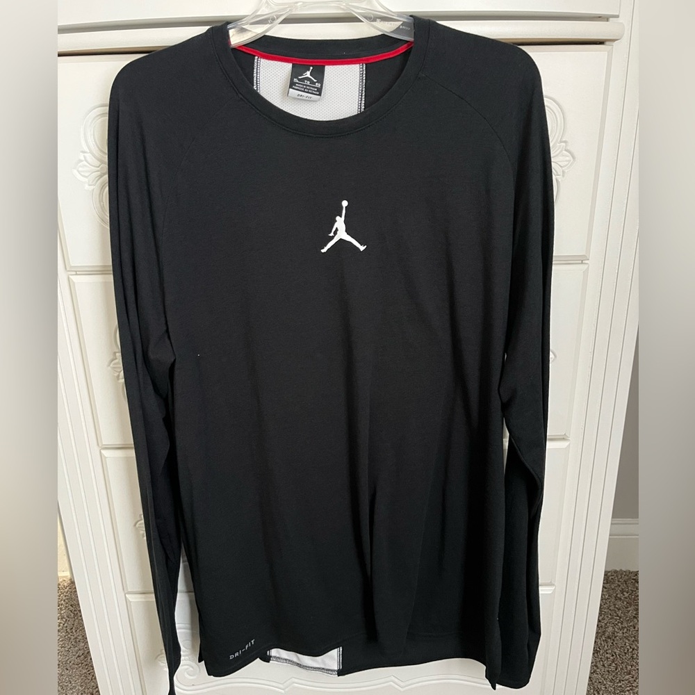 Jordan Dri Fit Black Shirt X-Large